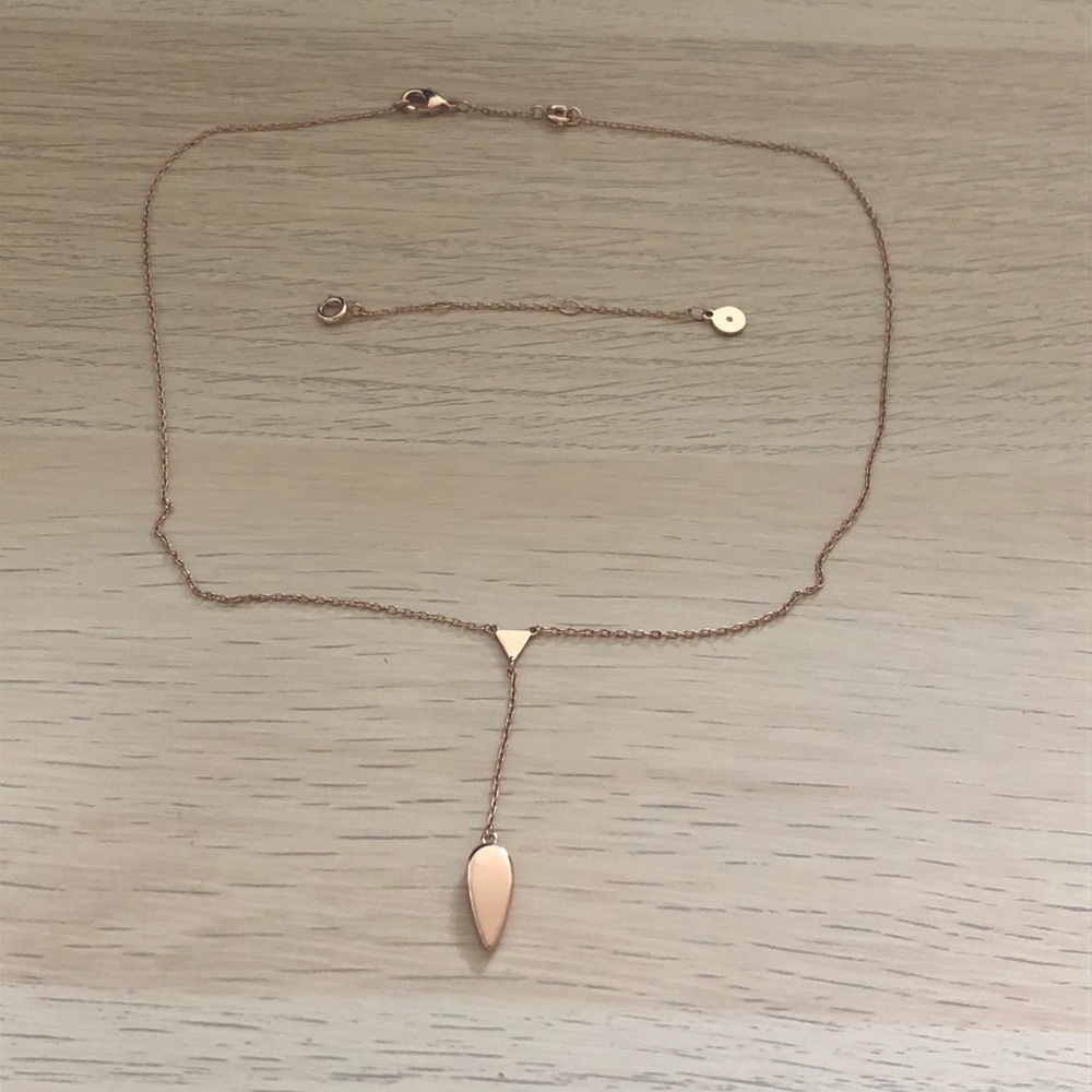 Stella and Dot Rose Gold Necklace